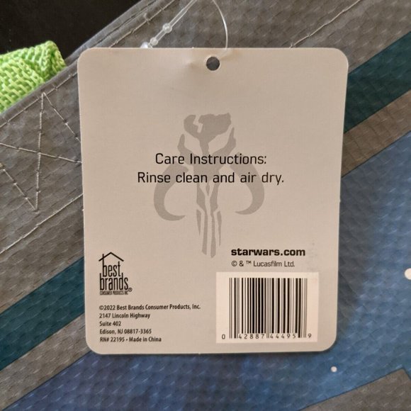 Baby Yoda Tote Bag Disney Star Wars Mandalorian Reusable Shopping Grocery - Picture 2 of 2